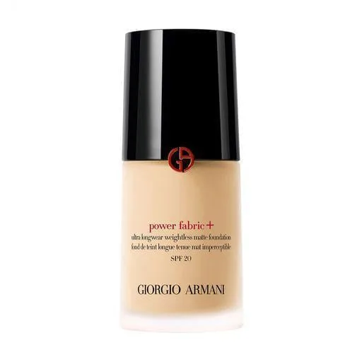 Тональна основа Giorgio Armani Power Fabric+ Ultra Longwear Weightless Matte Foundation #2 SPF 20 30 мл (361427355755)