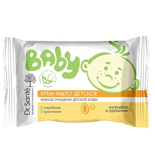 Крем-мило Dr. Sante Baby Календула та кульбаба, 90 г