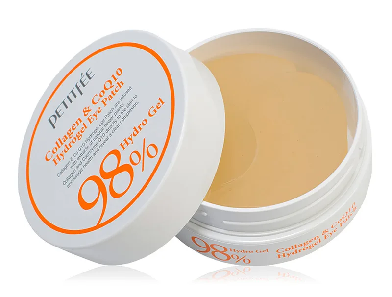 Гідрогелеві патчі для очей з колагеном і коензимом - Petitfee & Koelf Collagen & CoQ10 Hydrogel Eye Patch, 60 шт