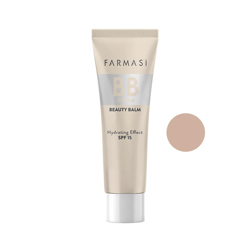 Тональний ВВ крем зволожуючий сонцезахисний Farmasi SPF 03 Medium 30 мл (77322614)