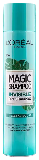 Сухий шампунь L’Oréal Paris Magic Shampoo Трав'яний коктейль для всіх типів волосся, 200 мл