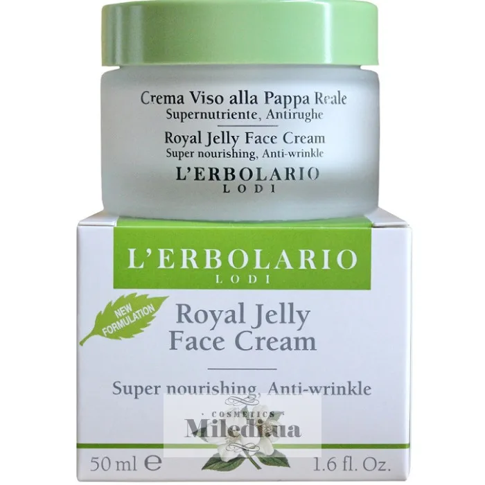 Крем живильний з маточним молочком L`Erbolario Crema Viso alla Pappa Reale 50 мл