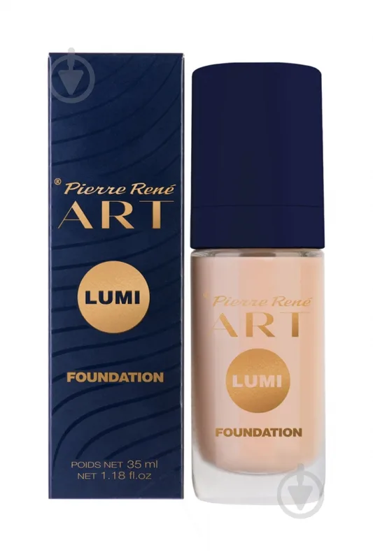 Тональний флюїд Pierre Rene LUMI №03 True Beige 35 мл