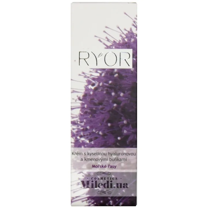 Крем з гіалуроновою кислотою і стовбуровими клітинами Ryor Cream with Hyaluronic Acid & Stem Cells 50 мл