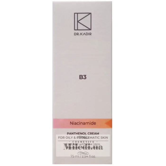 Крем з пантенолом для проблемної шкіри Dr. Kadir B3 Panthenol Cream