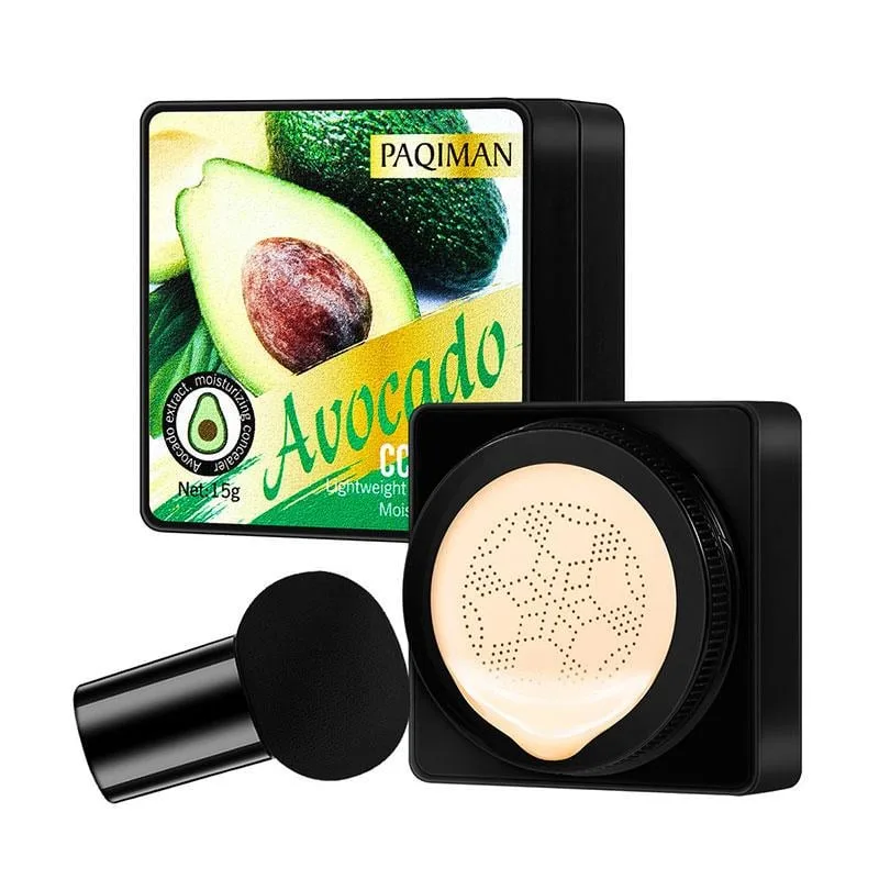 Тональний крем кушон O'CHEAL AVOCADO тон 01 натуральний тон 02 айворі CC moisturizing 20 мл (0404022)