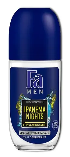 Дезодорант роликовий Fa Men Ритми Бразилії Ipanema Nights, 50 мл