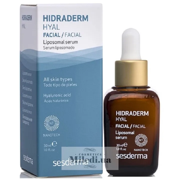 Ліпосомальна сироватка з гіалуроновою кислотою Sesderma Laboratories Hidraderm Hyal Liposomal Serum 30 мл