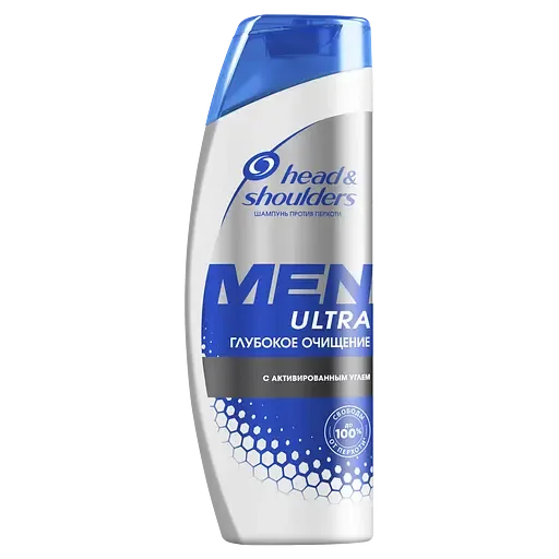 Шампунь проти лупи Head&Shoulders Men Ultra Глибоке Очищення, 360 мл