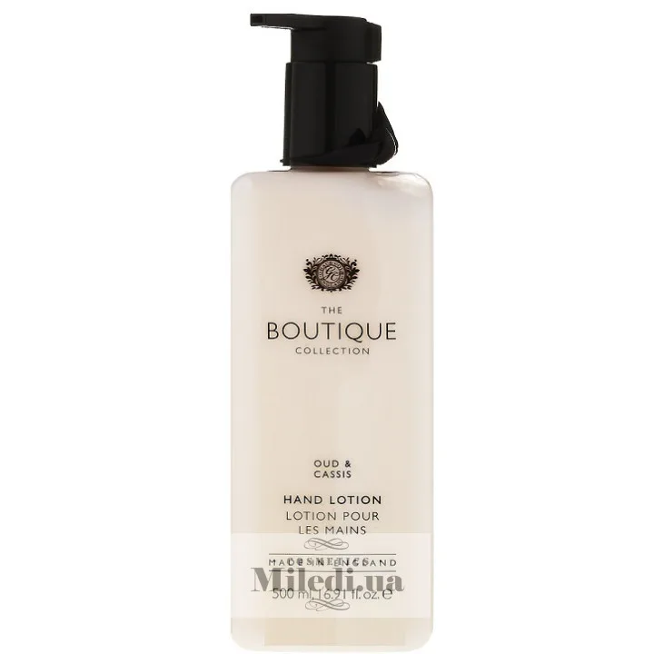 Лосьйон для рук Уд і чорна смородина Grace Cole Boutique Oud & Cassis Hand Lotion 500 мл