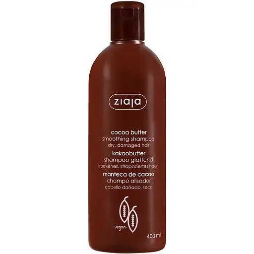 Шампунь Ziaja Shampoo for Dry and Damaged Hair Масло какао 400 мл (13465)