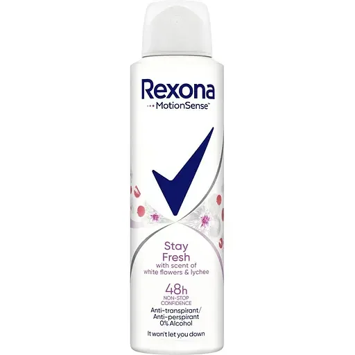 Дезодорант-антиперспирант Rexona Белые цветы и личи 40 мл
