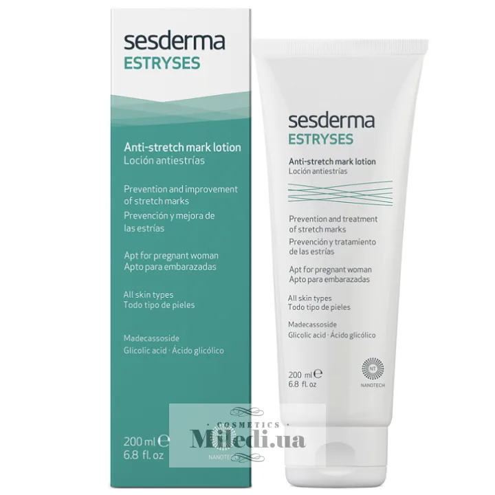 Лосьйон проти розтяжок на тілі Sesderma Laboratories Estryses Anti-Stretch Mark Lotion 200 мл