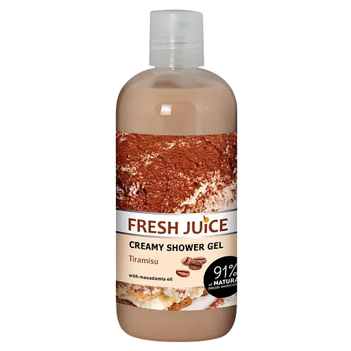 Крем-гель для душа Fresh Juice Tiramisu, 500 мл