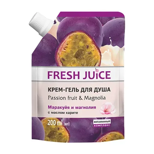 Крем-гель для душу Fresh Juice Passion fruit & Magnolia
