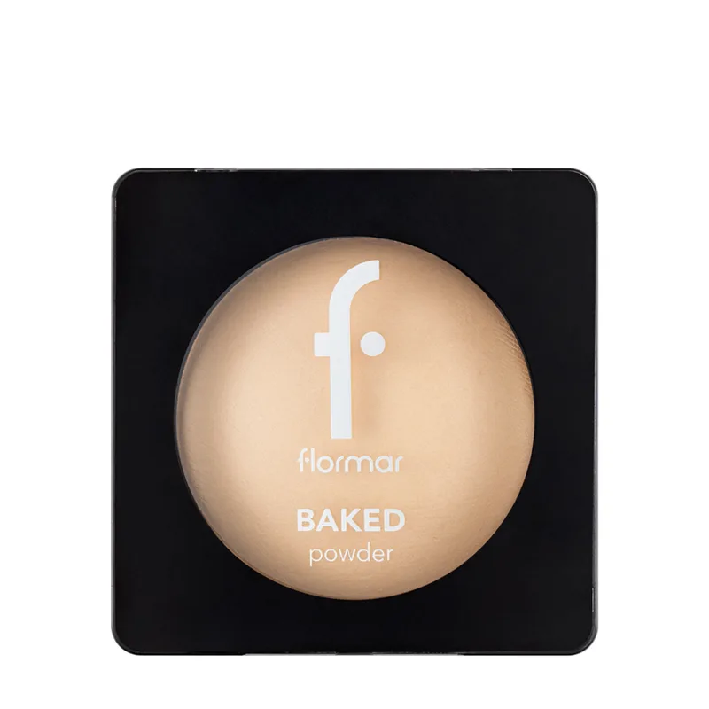 Пудра для обличчя запечена Flormar Baked Terracota Powder № 20 Soft beige М'який бежевий (1087544364)