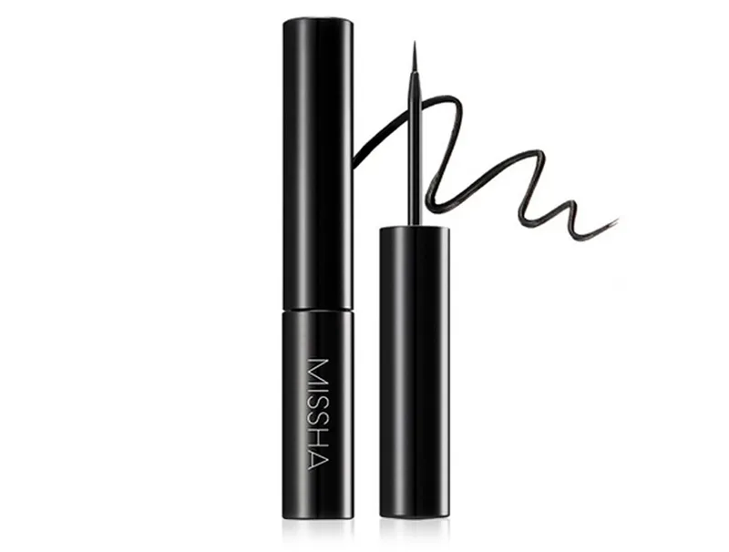 Рідка підводка для очей чорна Missha Liquid Sharp Liner Black, 6г