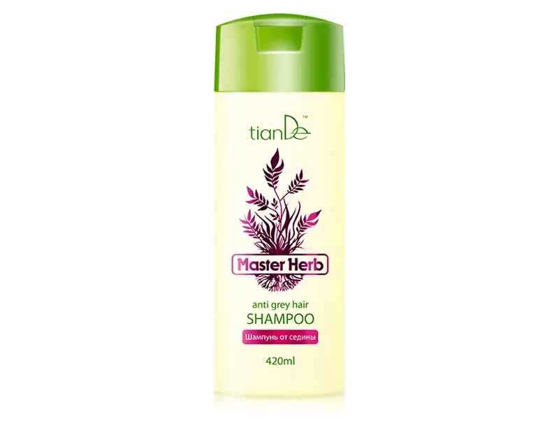 Шампунь від сивини TianDe Master Herb Anti Grey Hair Shampoo, 420мл