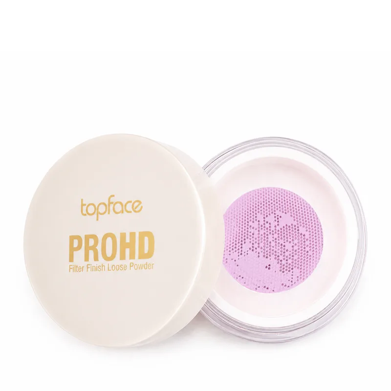 Пудра косметична розсипчаста TopFace PROHD Filter Finish PT273 004 Pink Star Рожева