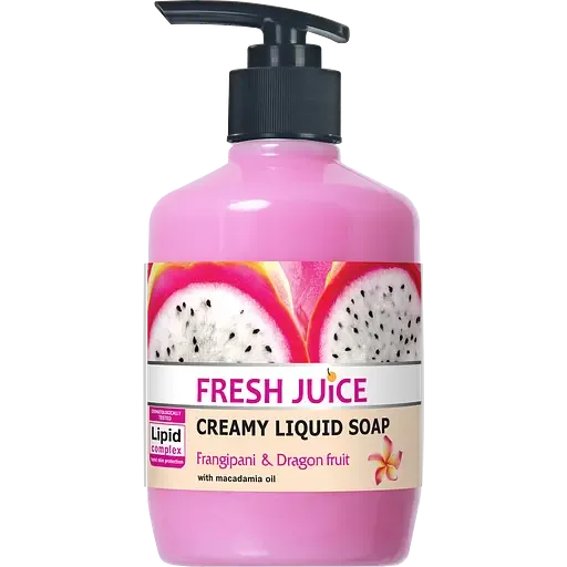 Крем-мило Fresh Juice Frangipani & Dragon fruit 460 мл