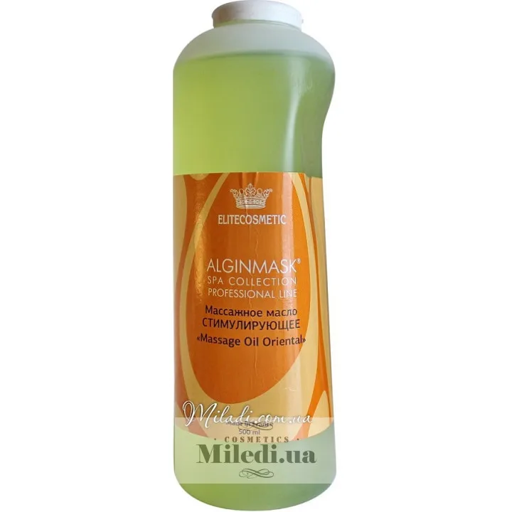 Масажна водорослева олія Elitecosmetic Alginmask Massage Oil Seaweed 500 мл