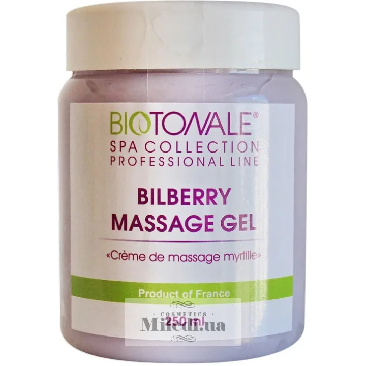 Масажна крем-олія з чорницею Biotonale Bilberry Massage Cream