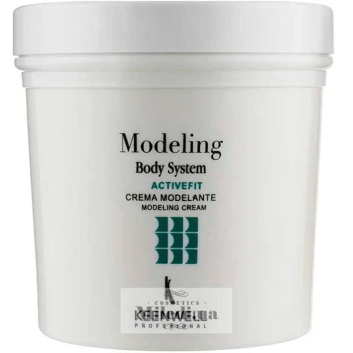 Моделюючий крем для схуднення тіла Keenwell Modeling Body System Activefit Modeling Cream 1 кг