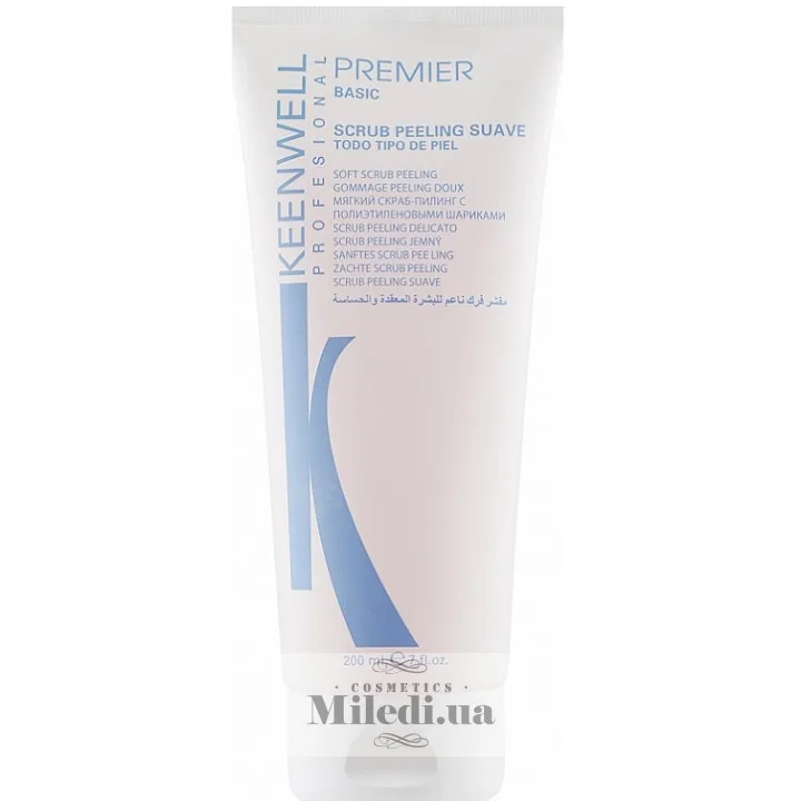 М'який скраб-пілінг для обличчя Keenwell Premier Professional Premier Soft Scrub Peeling Delicate & Sensitive 200 мл