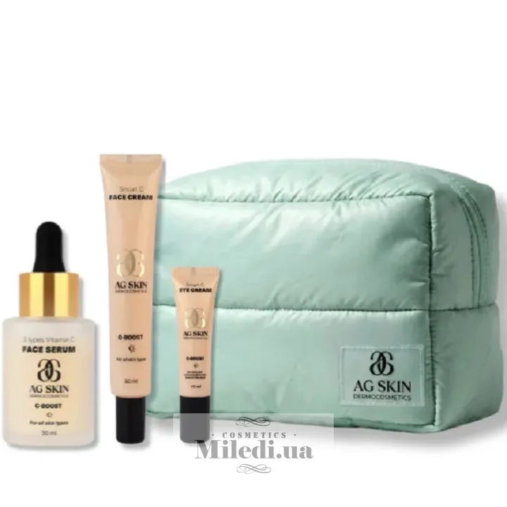 Набір для сяйва шкіри AG SKIN C-BOOST Set 30 мл + 50 мл + 15 мл