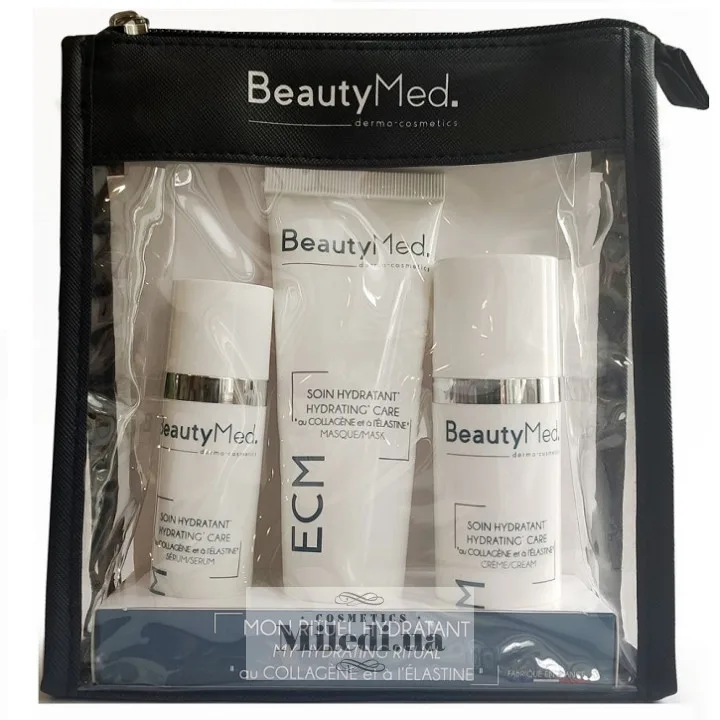 Набір для зволоження з колагеном і еластином BeautyMed Beauty Kit Hydrating 30 мл + 50 мл + 75 мл