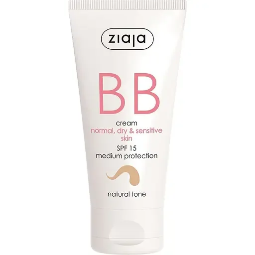 ВВ-крем Ziaja Active Natural Tone SPF 15 відтінок натуральний 50 мл (16224)