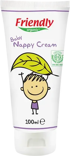 Дитячий органічний крем під підгузок Friendly Organic, 100 мл