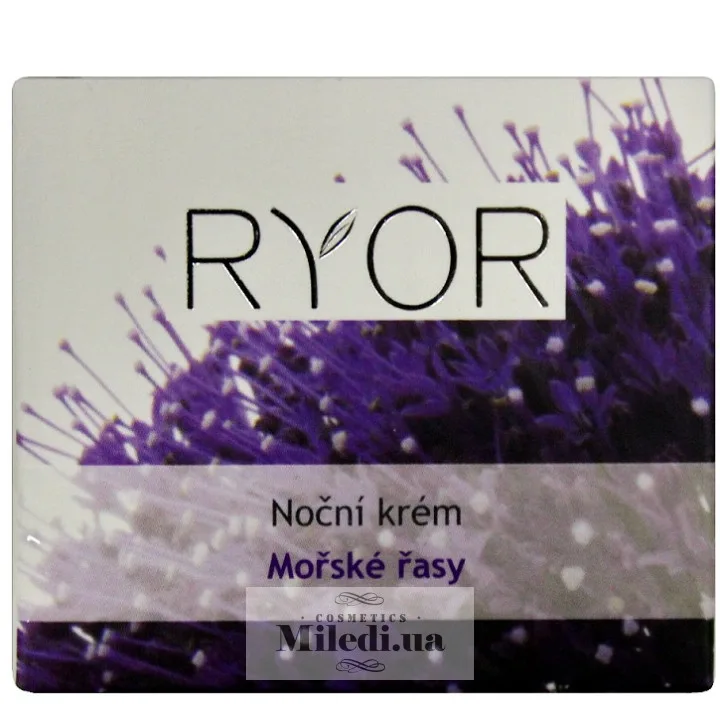 Нічний крем з морськими водоростями Ryor Night Cream with Marine Algae Care 50 мл