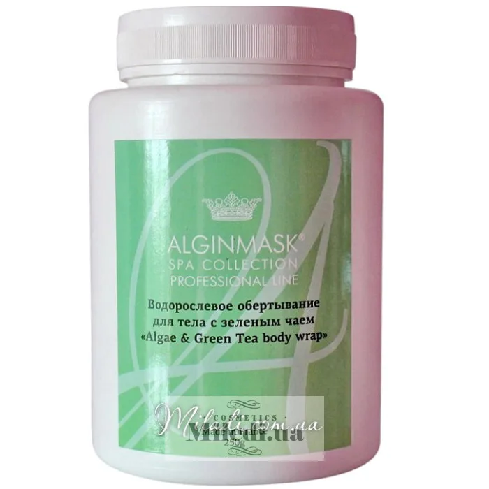 Обгортання водорослеве з зеленим чаєм Elitecosmetic Alginmask Algae & Green Tea Body Wrap