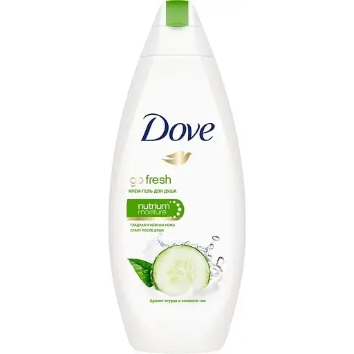 Крем-гель для душу Dove Дотик свіжості