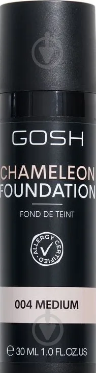 Крем тональний Gosh Chameleon Foundation 004 medium 30 мл