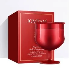 Маска для обличчя з червоним вином омолоджуюча нічна JOMTAM Advanced Hydra SleepMask (150г)