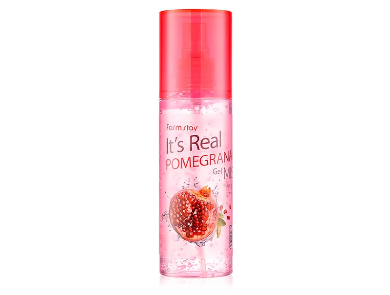 Гель-міст для обличчя з екстрактом гранату FarmStay It's Real Pomegranate Gel Mist, 120мл