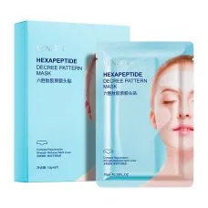 Комплекс від міжбрівної зморшки і заломів на лобі VENZEN Hexapeptide Decree Pattern Mask (5г*5шт)