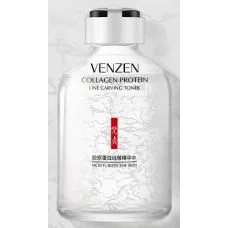 Антивікова есенція для обличчя з колагеном VENZEN Collagen Protein Line Carving Toner (50мл)