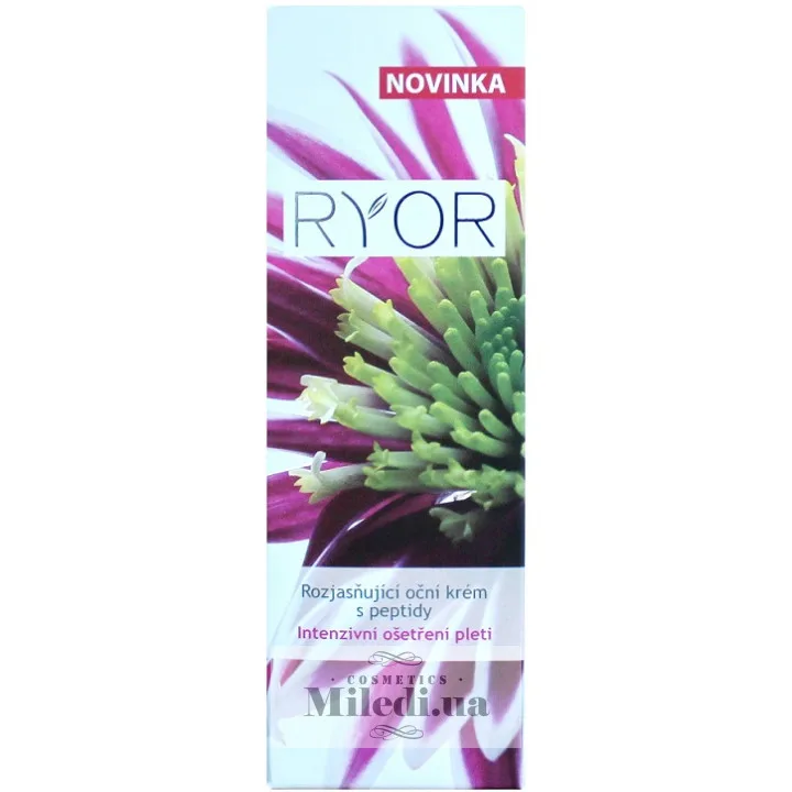 Освітлюючий крем для шкіри навколо очей з пептидами Ryor Intensive Care Brightening Eye Cream with Peptides 30 мл