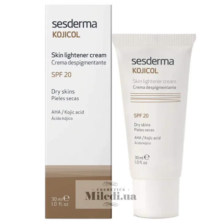 Освітлюючий крем для обличчя Sesderma Laboratories Kojicol Skin Lightener Cream SPF20 30 мл