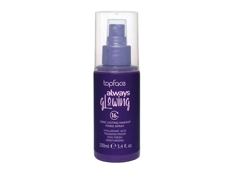 Фіксатор спрей для макіяжу topface Always Glowing зволожуючий 100 мл (PT573)