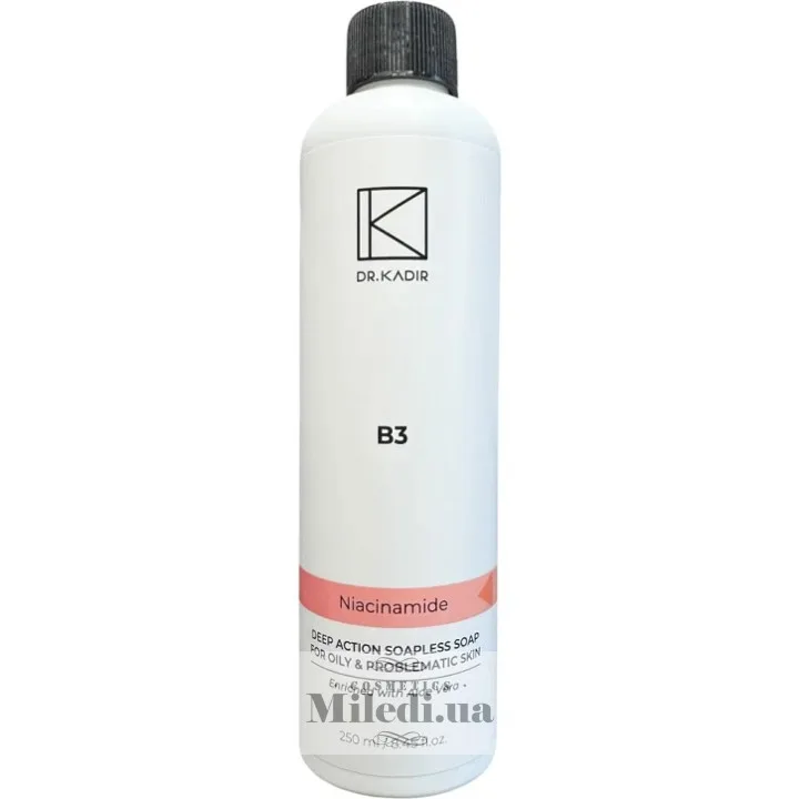 Очищаючий гель для вмивання проблемної шкіри Dr. Kadir B3 Deep Action Soapless Soap