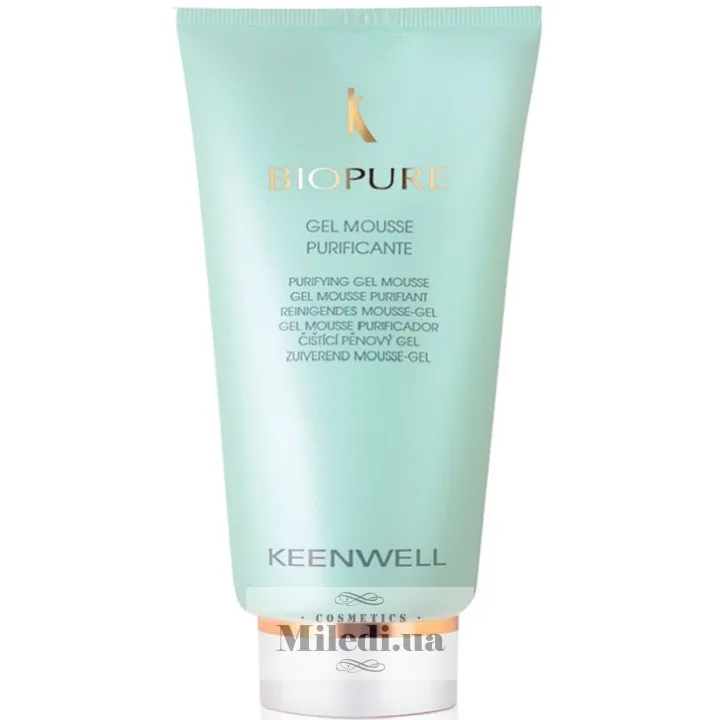 Очищаючий гель-мус для жирної шкіри обличчя Keenwell Biopure Purifying Gel Mousse 150 мл