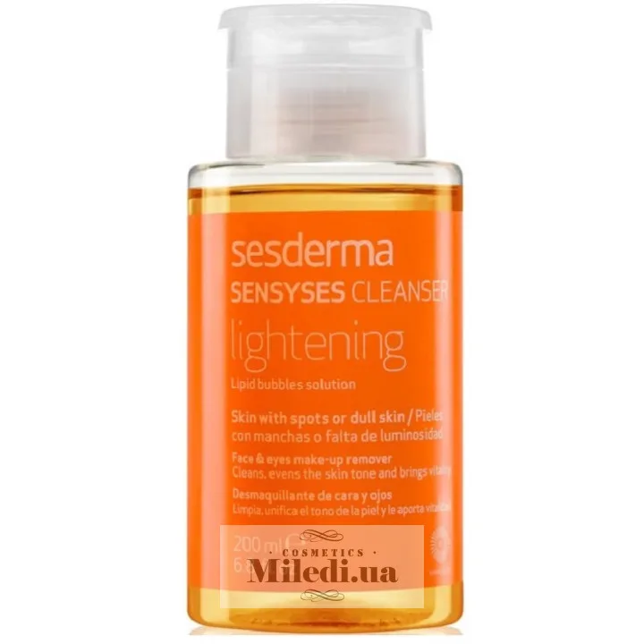 Очищаючий лосьйон для пігментованої шкіри Sesderma Laboratories Sensyses Cleanser Lightening 200 мл