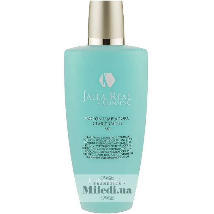 Очищаючий лосьйон для вмивання 3-в-1 Keenwell Royal Jelly & Ginseng Clarifying Cleansing Lotion 3x1 250 мл