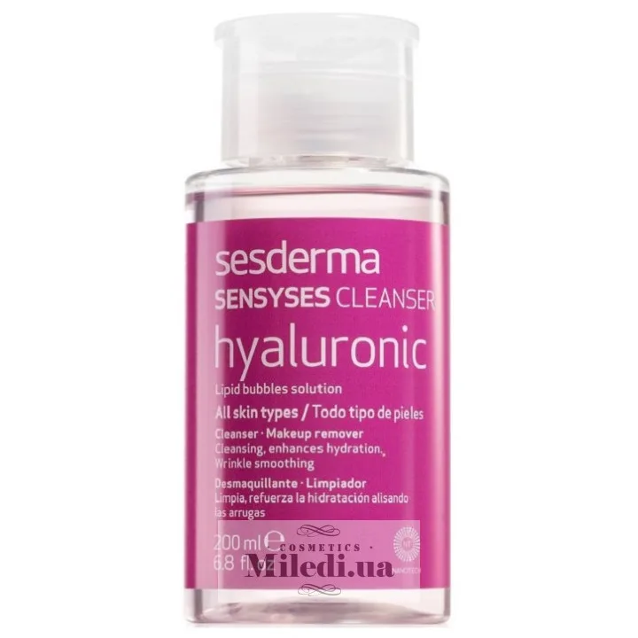 Очищаючий лосьйон з гіалуроновою кислотою Sesderma Laboratories Sensyses Cleanser Hyaluronic 200 мл