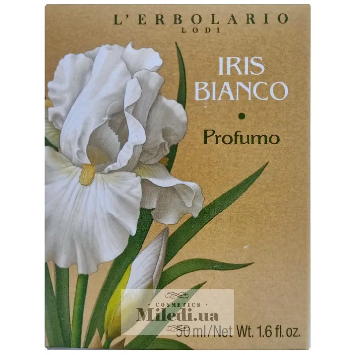 Парфумована вода Білий ірис L`Erbolario Profumo Iris Bianco 50 мл