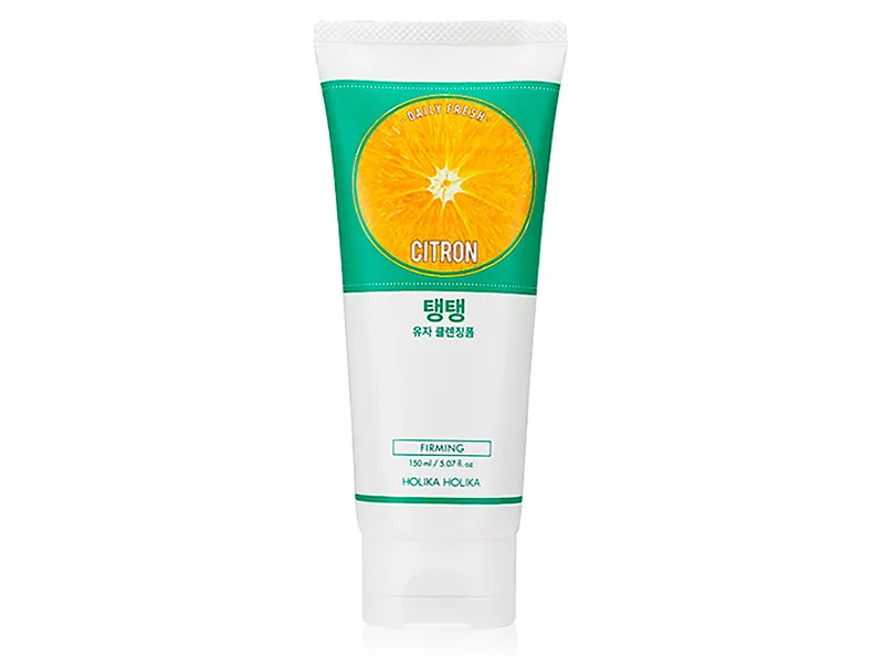М'яка пінка для вмивання з екстрактом цитрусу Holika Holika Daily Fresh Cleansing Foam Citron, 150мл